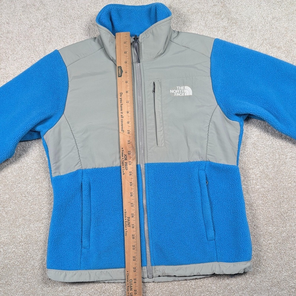 The North Face Jacket Womens Small Blue Gray Denali Polartec Fleece Full‎ Zip - Picture 6 of 12